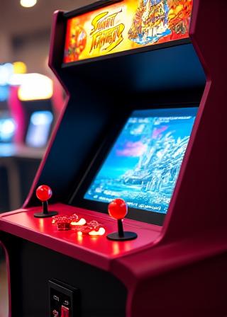 ストリートファイターIIのアーケード筐体