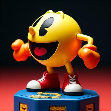 パックマンの限定版フィギュア